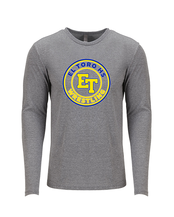 El Toro HS Boys Wrestling Circle - Tri-Blend Long Sleeve