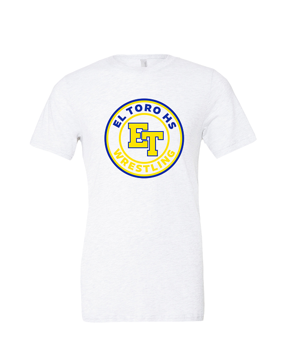 El Toro HS Boys Wrestling Circle - Tri-Blend Shirt