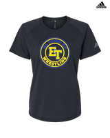 El Toro HS Boys Wrestling Circle - Womens Adidas Performance Shirt