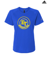 El Toro HS Boys Wrestling Circle - Womens Adidas Performance Shirt