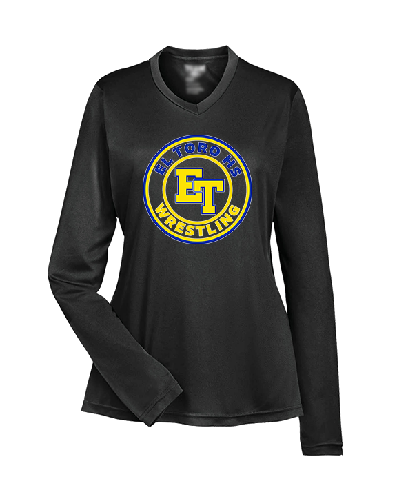 El Toro HS Boys Wrestling Circle - Womens Performance Longsleeve