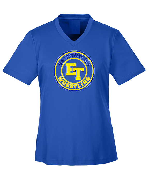 El Toro HS Boys Wrestling Circle - Womens Performance Shirt
