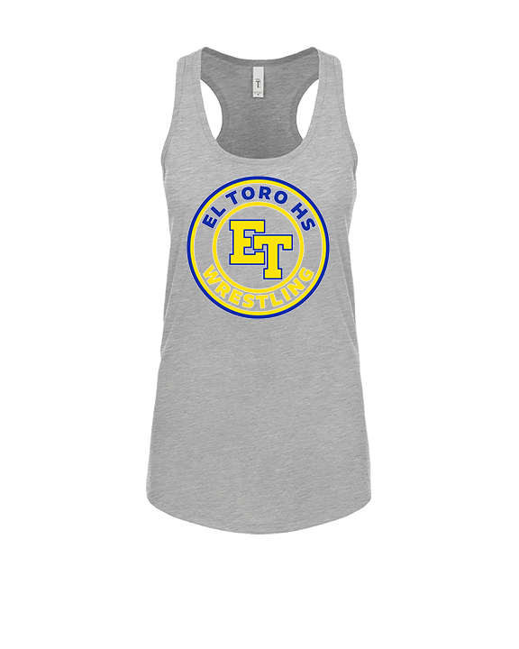 El Toro HS Boys Wrestling Circle - Womens Tank Top