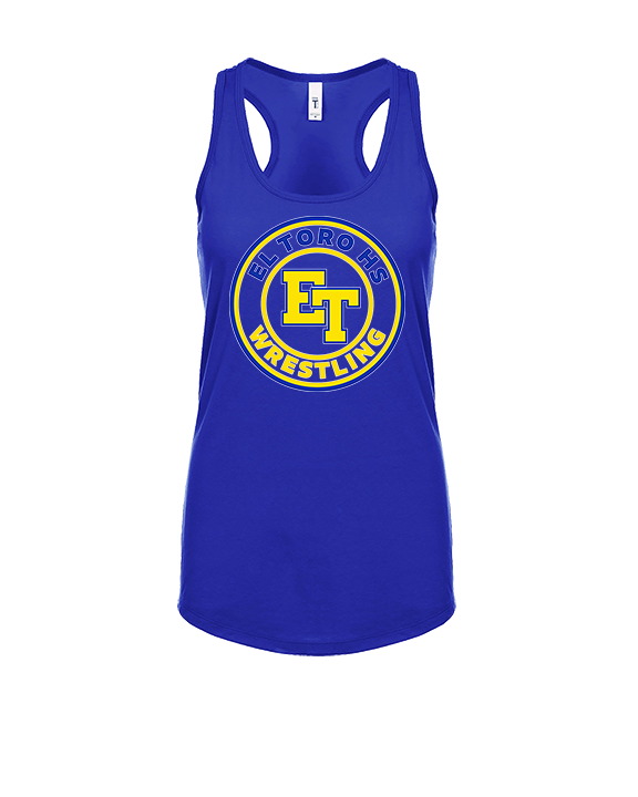 El Toro HS Boys Wrestling Circle - Womens Tank Top