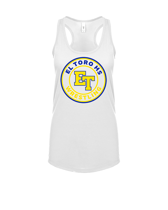 El Toro HS Boys Wrestling Circle - Womens Tank Top