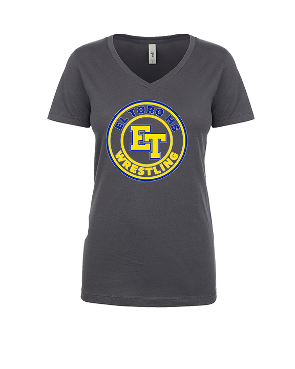El Toro HS Boys Wrestling Circle - Womens Vneck
