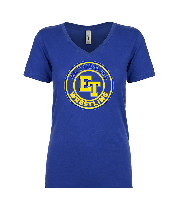 El Toro HS Boys Wrestling Circle - Womens Vneck