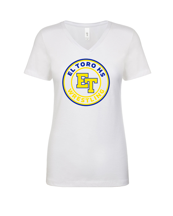 El Toro HS Boys Wrestling Circle - Womens Vneck