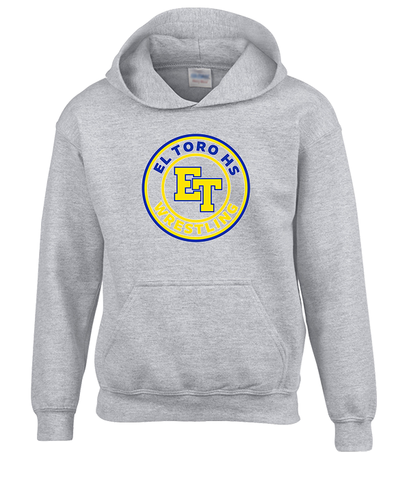 El Toro HS Boys Wrestling Circle - Youth Hoodie