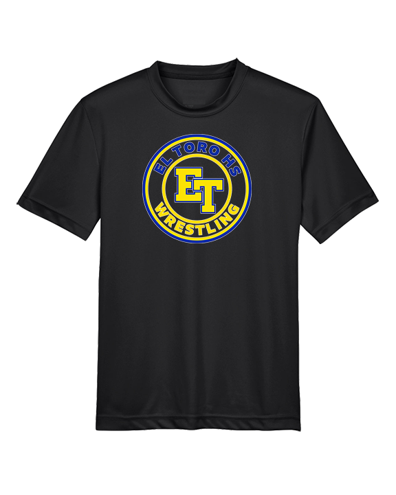 El Toro HS Boys Wrestling Circle - Youth Performance Shirt