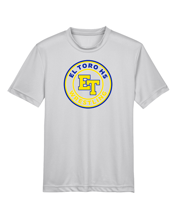 El Toro HS Boys Wrestling Circle - Youth Performance Shirt