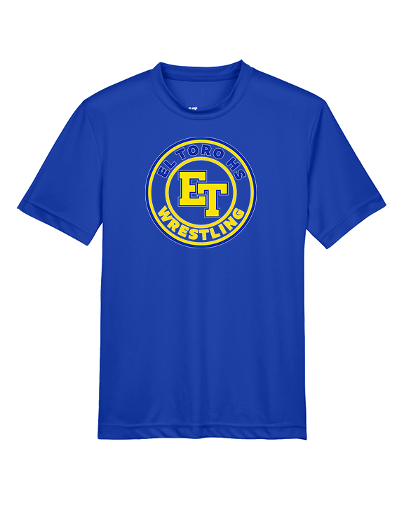 El Toro HS Boys Wrestling Circle - Youth Performance Shirt