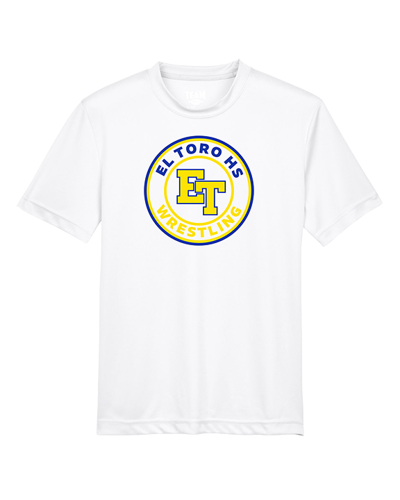 El Toro HS Boys Wrestling Circle - Youth Performance Shirt