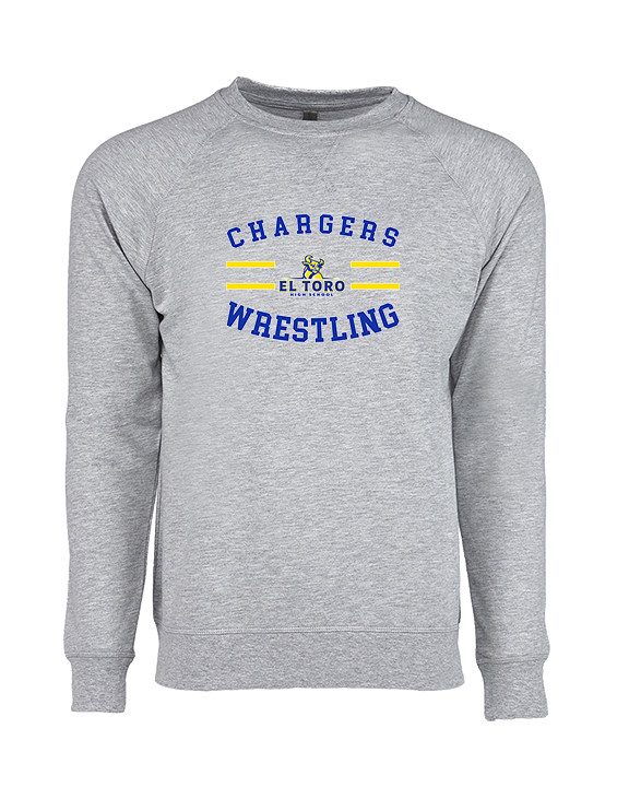 El Toro HS Boys Wrestling Curve - Crewneck Sweatshirt
