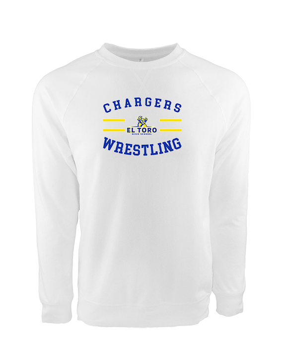 El Toro HS Boys Wrestling Curve - Crewneck Sweatshirt