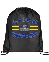 El Toro HS Boys Wrestling Curve - Drawstring Bag