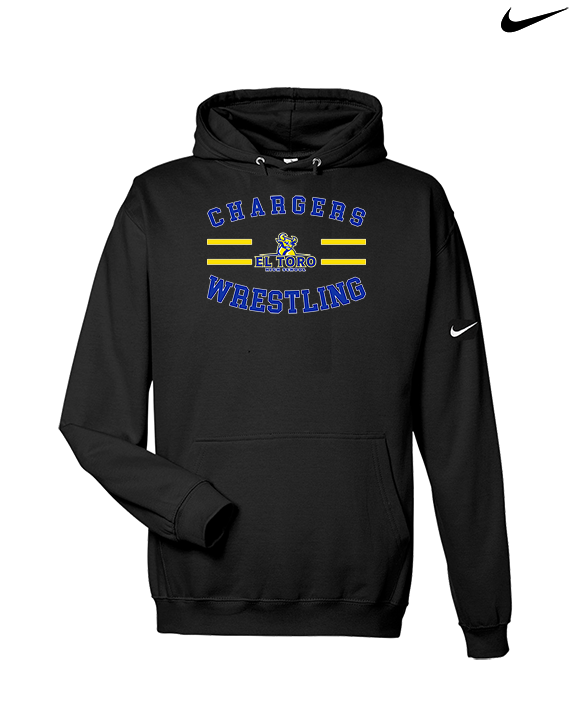 El Toro HS Boys Wrestling Curve - Nike Club Fleece Hoodie