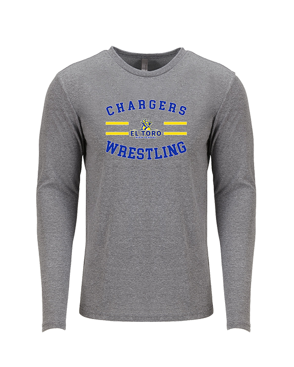 El Toro HS Boys Wrestling Curve - Tri-Blend Long Sleeve
