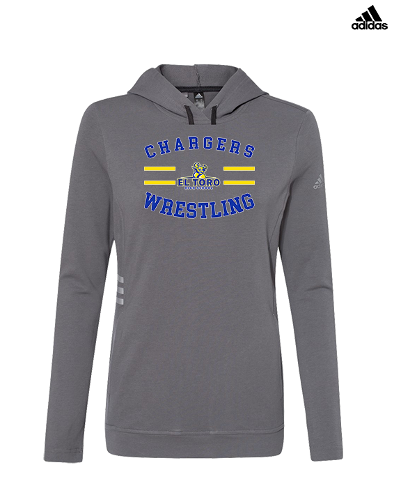 El Toro HS Boys Wrestling Curve - Womens Adidas Hoodie
