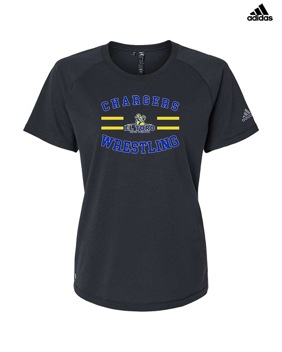 El Toro HS Boys Wrestling Curve - Womens Adidas Performance Shirt