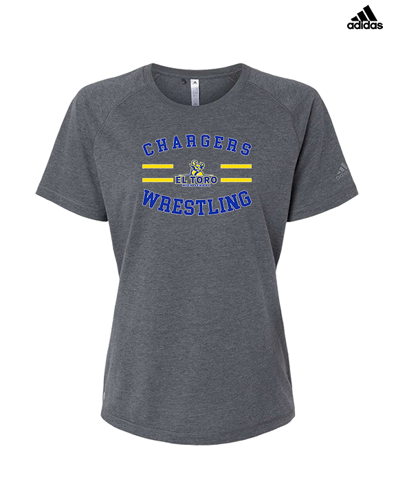 El Toro HS Boys Wrestling Curve - Womens Adidas Performance Shirt