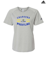 El Toro HS Boys Wrestling Curve - Womens Adidas Performance Shirt