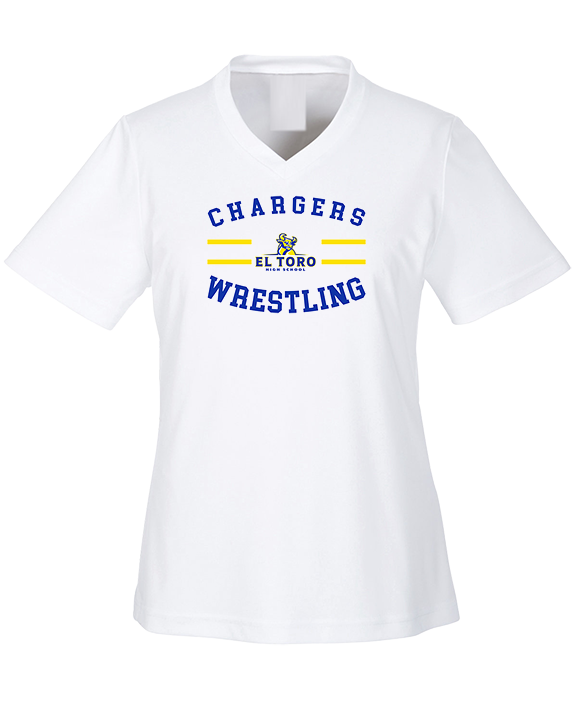 El Toro HS Boys Wrestling Curve - Womens Performance Shirt
