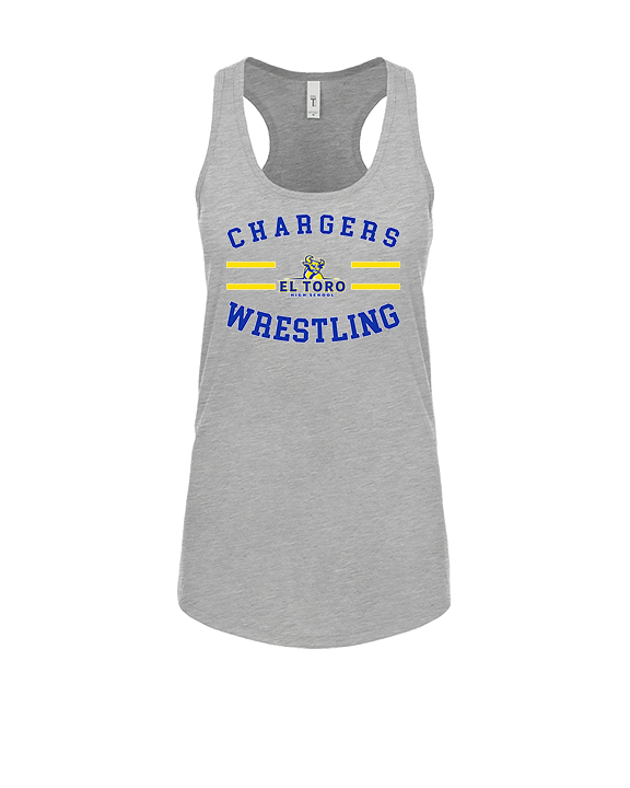 El Toro HS Boys Wrestling Curve - Womens Tank Top