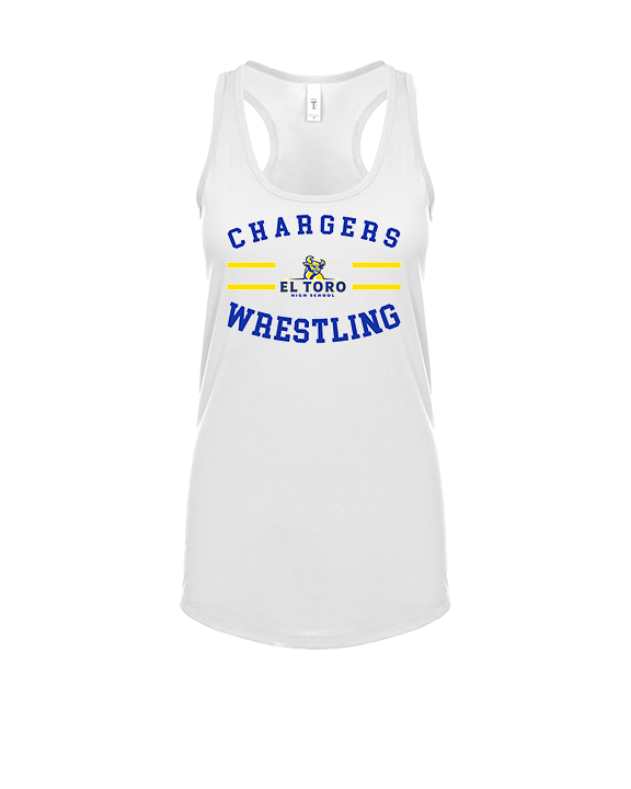 El Toro HS Boys Wrestling Curve - Womens Tank Top