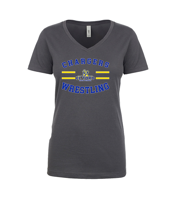 El Toro HS Boys Wrestling Curve - Womens Vneck
