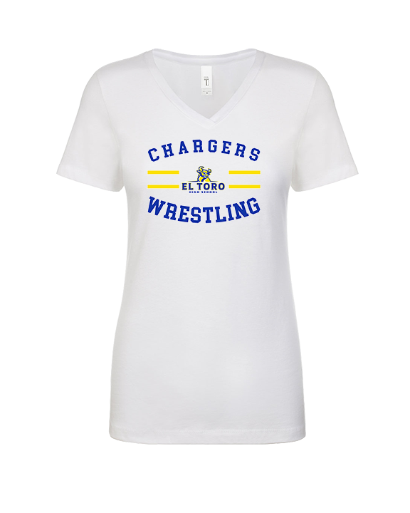 El Toro HS Boys Wrestling Curve - Womens Vneck