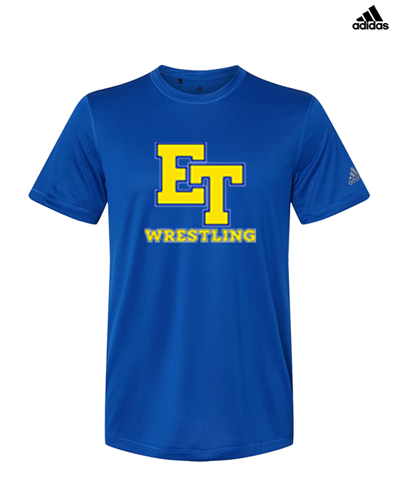 El Toro HS Boys Wrestling ET 2 - Mens Adidas Performance Shirt
