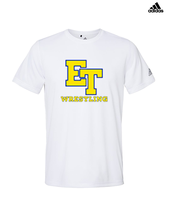 El Toro HS Boys Wrestling ET 2 - Mens Adidas Performance Shirt