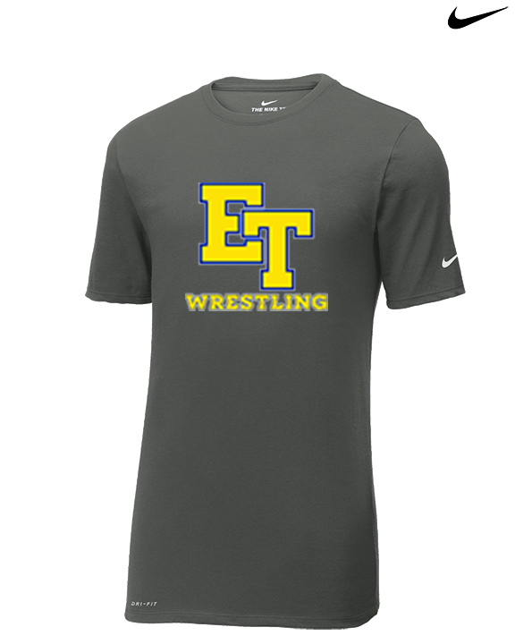 El Toro HS Boys Wrestling ET 2 - Mens Nike Cotton Poly Tee