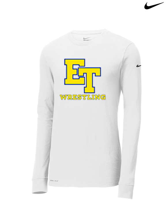 El Toro HS Boys Wrestling ET 2 - Mens Nike Longsleeve