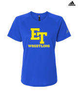 El Toro HS Boys Wrestling ET 2 - Womens Adidas Performance Shirt