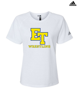 El Toro HS Boys Wrestling ET 2 - Womens Adidas Performance Shirt