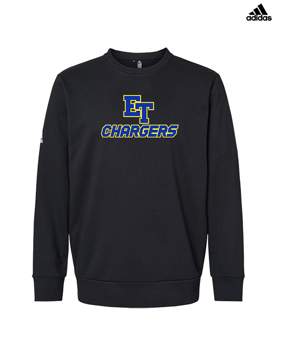 El Toro HS Boys Wrestling ET Chargers - Mens Adidas Crewneck