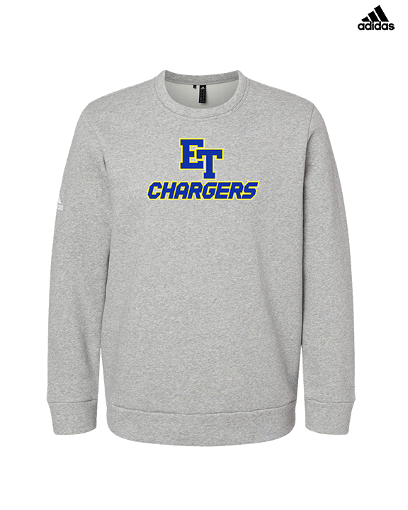 El Toro HS Boys Wrestling ET Chargers - Mens Adidas Crewneck