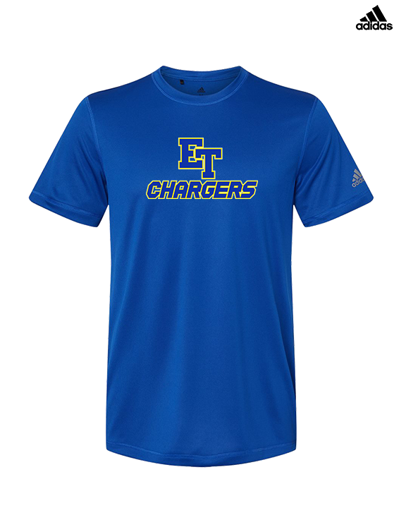 El Toro HS Boys Wrestling ET Chargers - Mens Adidas Performance Shirt