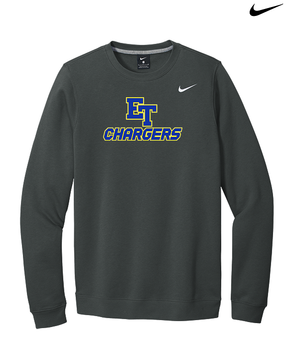 El Toro HS Boys Wrestling ET Chargers - Mens Nike Crewneck