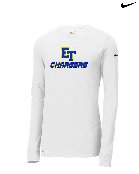 El Toro HS Boys Wrestling ET Chargers - Mens Nike Longsleeve