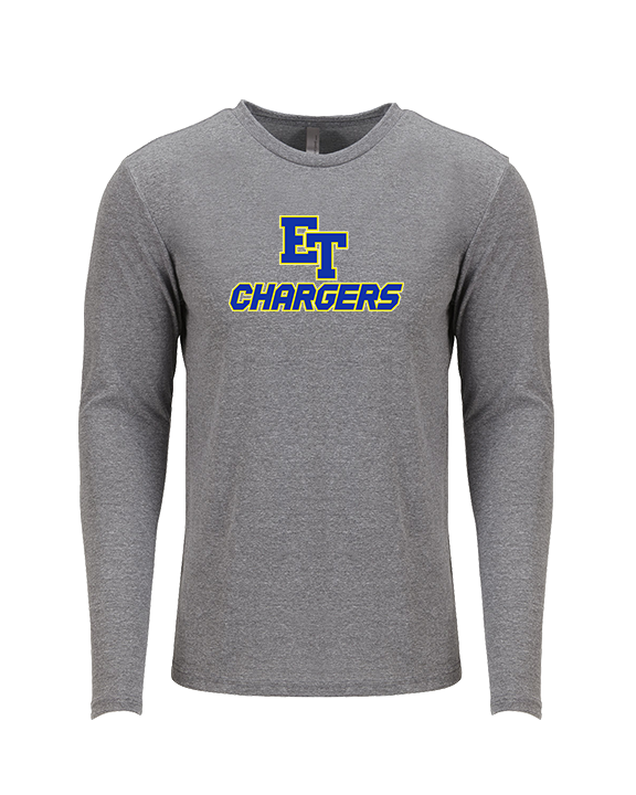 El Toro HS Boys Wrestling ET Chargers - Tri-Blend Long Sleeve