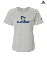 El Toro HS Boys Wrestling ET Chargers - Womens Adidas Performance Shirt