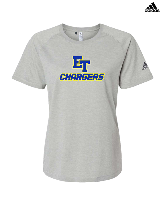 El Toro HS Boys Wrestling ET Chargers - Womens Adidas Performance Shirt