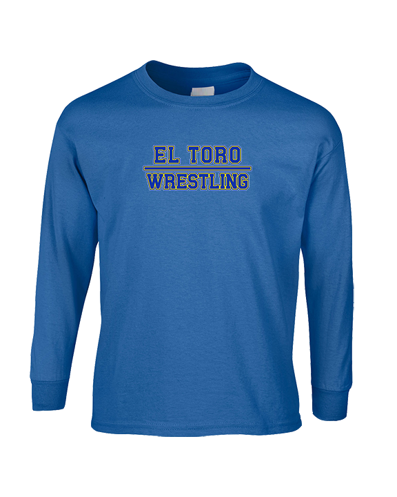 El Toro HS Boys Wrestling Wrestling - Cotton Longsleeve