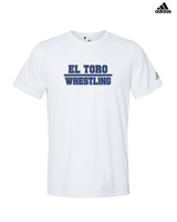 El Toro HS Boys Wrestling Wrestling - Mens Adidas Performance Shirt