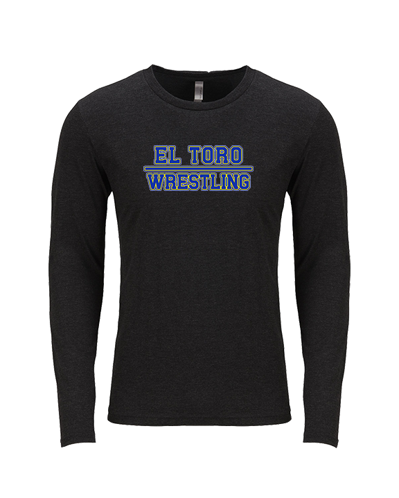 El Toro HS Boys Wrestling Wrestling - Tri-Blend Long Sleeve