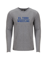 El Toro HS Boys Wrestling Wrestling - Tri-Blend Long Sleeve