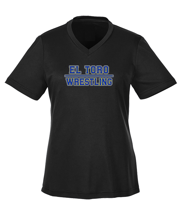 El Toro HS Boys Wrestling Wrestling - Womens Performance Shirt